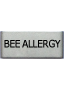 Bee Allergy Silver